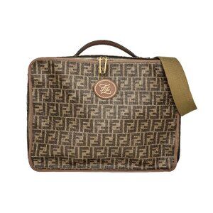 Fendi Zucca Folding Unisex Travel Bag